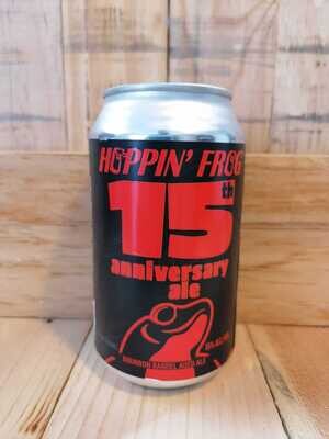 Cerveza Hoppin Frog 15th Anniversary Ale 33 cl. Cerveza Hoppin Frog 15th Anniversary Ale 33 cl.