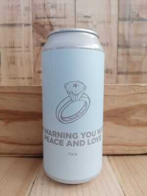 Pomona Im Warning You With Peace And Love 44 cl. Pomona Im Warning You With Peace And Love 44 cl.