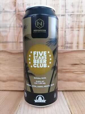 Cerveza Nepomucen Five Star Beer Club 50 cl. Cerveza Nepomucen Five Star Beer Club 50 cl.