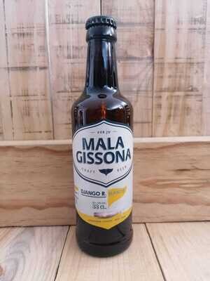 Cerveza Mala Gissona Django 33 cl. Cerveza Mala Gissona Django 33 cl.
