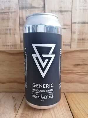 Cerveza Azvex Generic Hardcore Shirts 44 cl. Cerveza Azvex Generic Hardcore Shirts 44 cl.