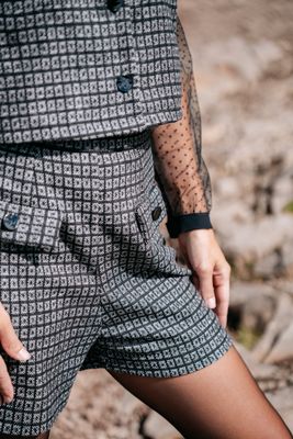 SHORTS BOTTONI NERI ISYOU SHORTS BOTTONI NERI ISYOU