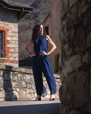 JUMPSUIT BLU