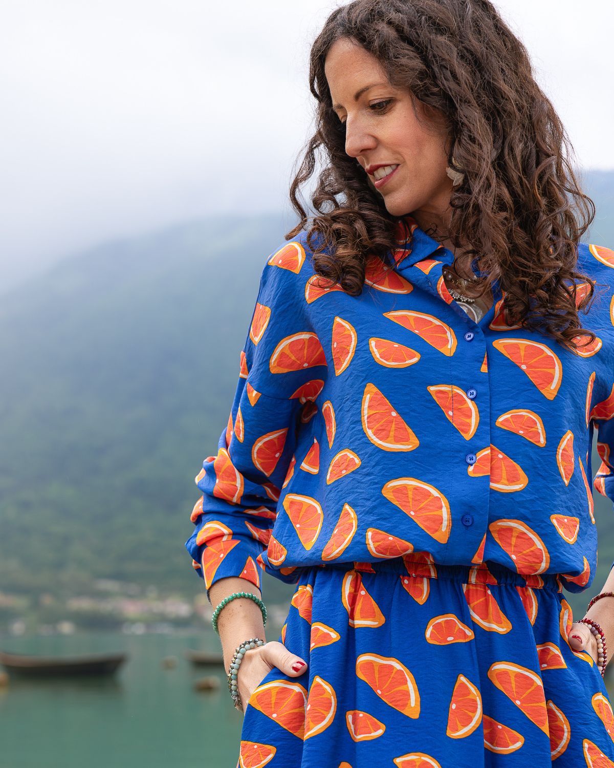 CAMICIA MANICA LUNGA ARANCE