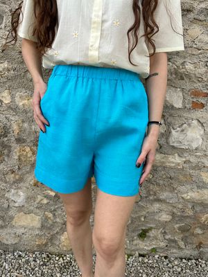 SHORT TURCHESE ISYOU