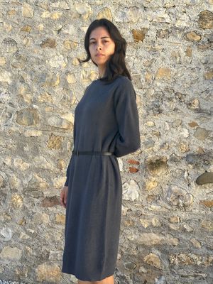 ABITO IN MAGLIA ANTRACITE