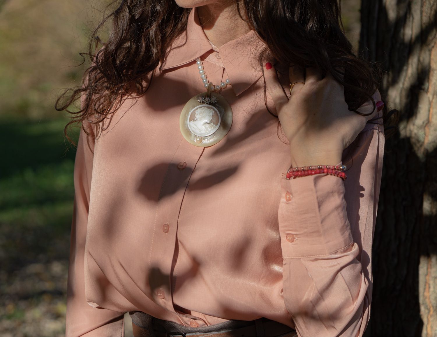 CAMICIA ROSA POLVERE