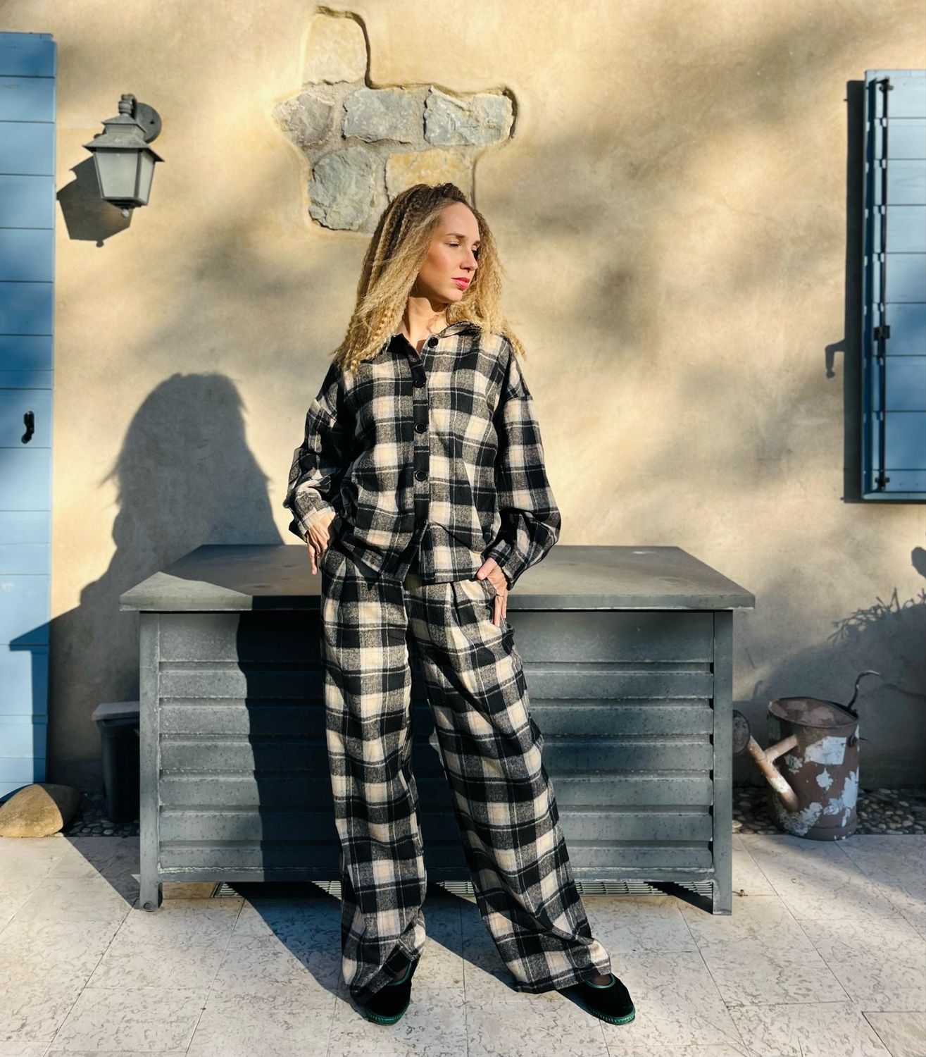 GIACCA CAMICIA A QUADRI