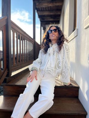 GIUBBINO IN PIZZO BIANCO