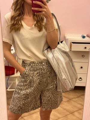 SHORTS ANIMALIER