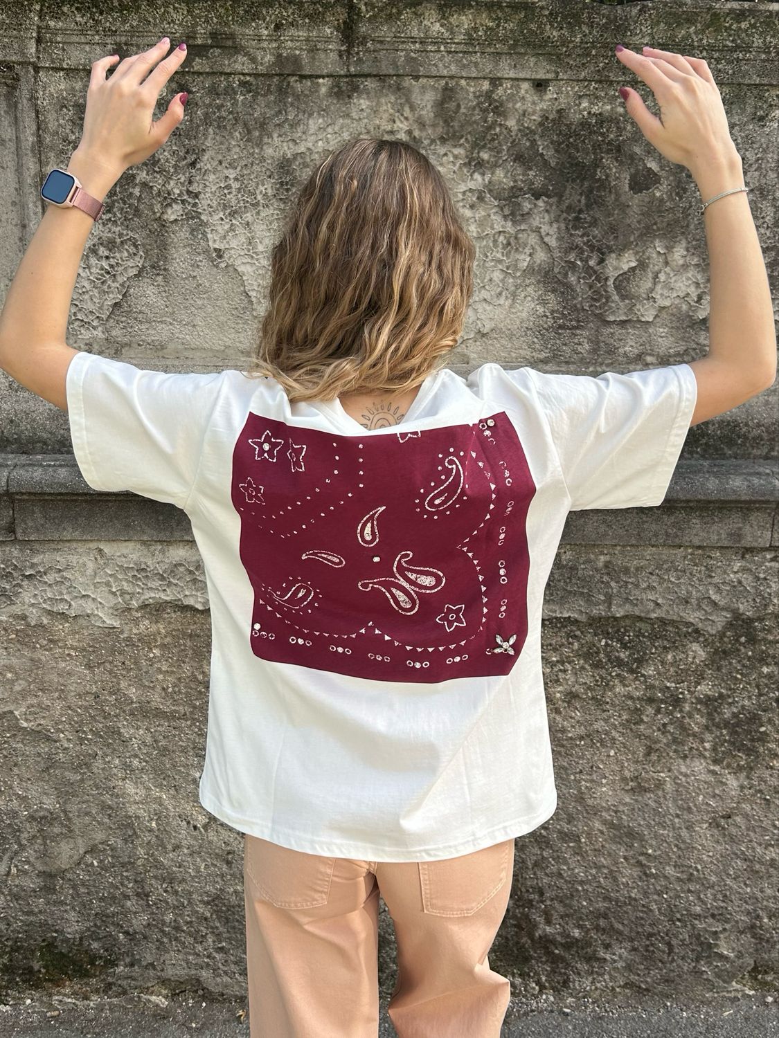 T-SHIRT BANDANA AMARENA
