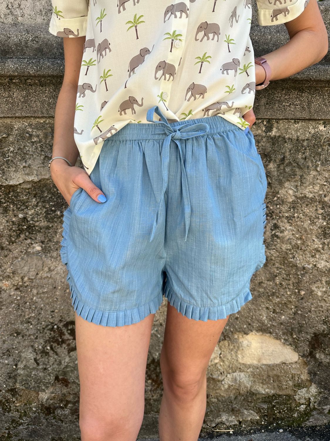 SHORTS DENIM