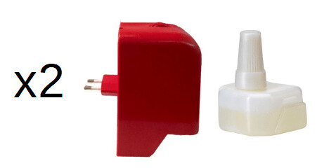 2 DIFUSORES DE AROMA FRESH + 2 AROMAS