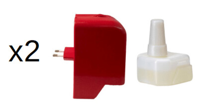 2 DIFUSORES DE AROMA FRESH + 2 AROMAS