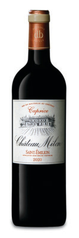 Château Milon Cuvee Caprice 2020. AOC Saint-Emilion