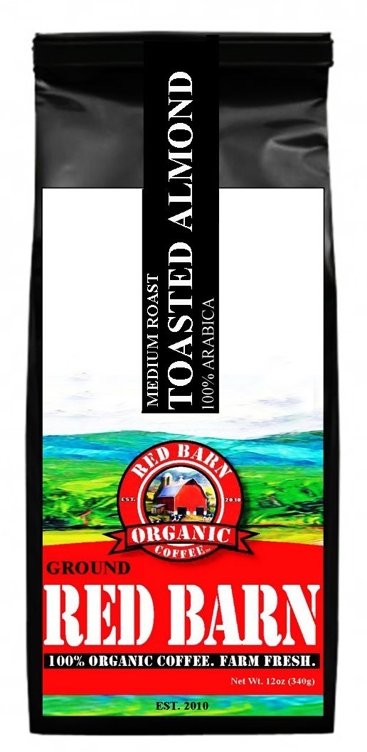 RED BARN COFFEE TOASTED ALMOND