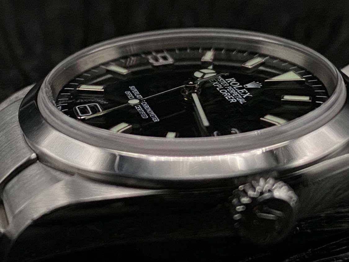 Rolex Explorer I 36 mm 114270 Full Set Service mai 2020