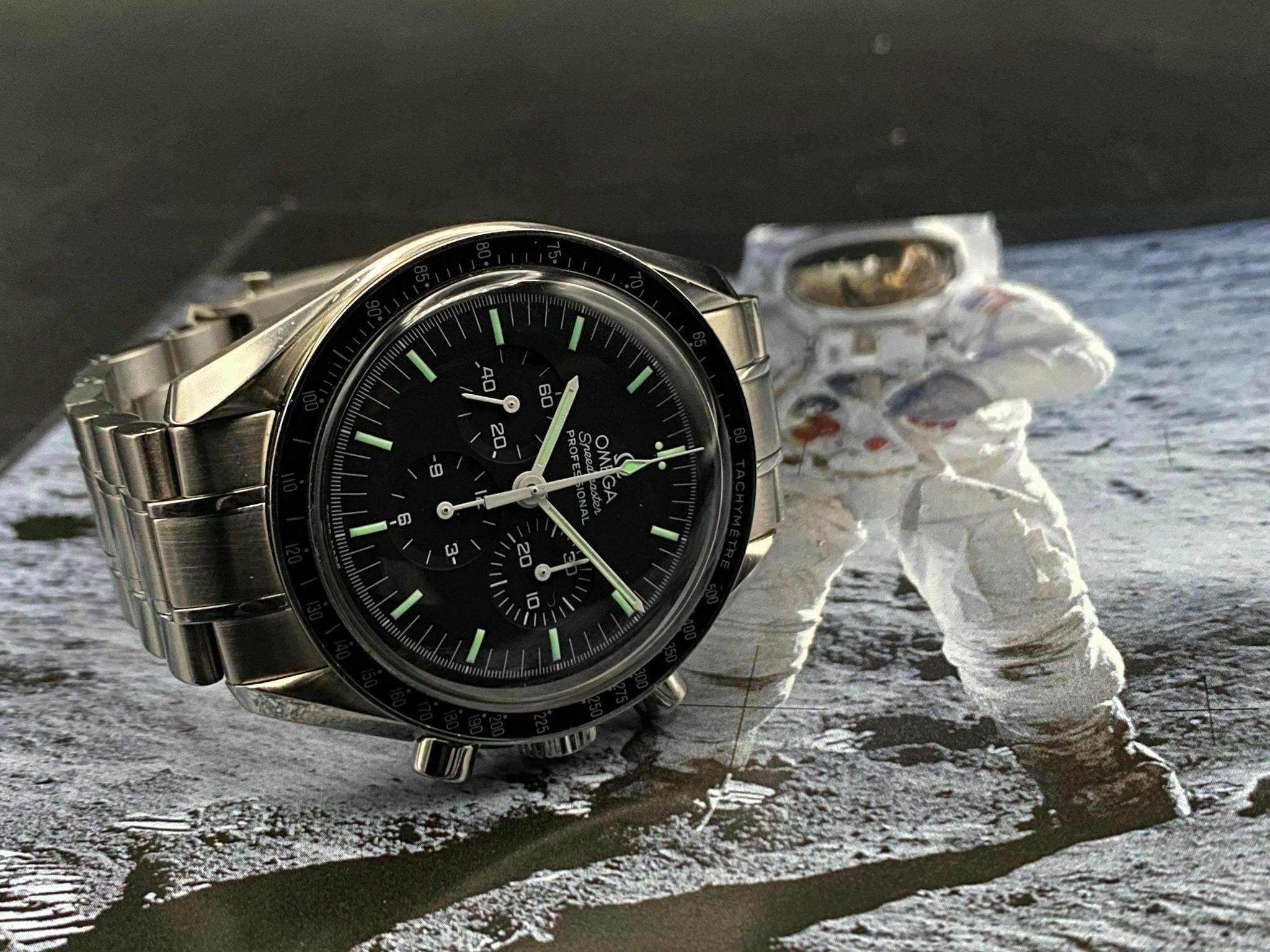 Omega Speedmaster Professional Moonwatch 35705000 last tritium Full Set