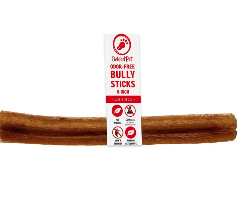 6" Bully Stick - No Odor