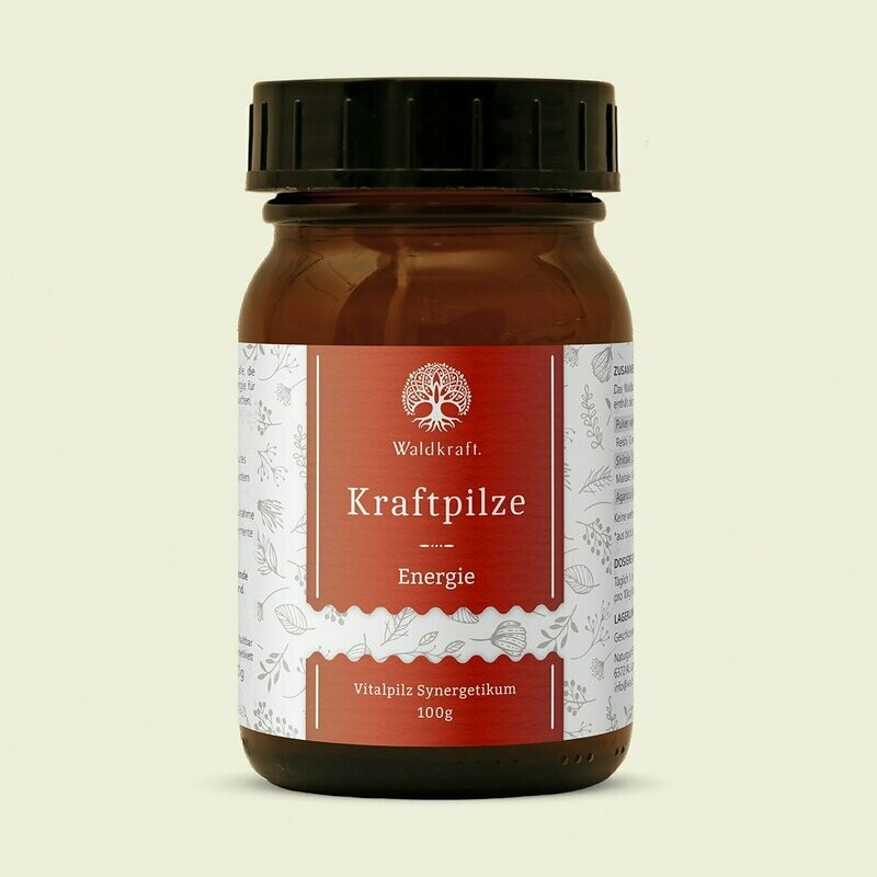Waldkraft Kraftpilze Energie – Vitalpilz Synergetikum - 100g Waldkraft Kraftpilze Energie – Vitalpilz Synergetikum - 100g