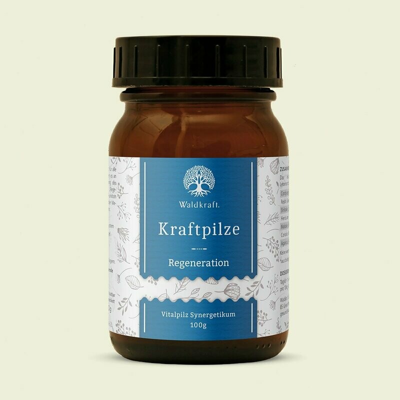 Waldkraft Kraftpilze Regeneration – Vitalpilz Synergetikum - 100g