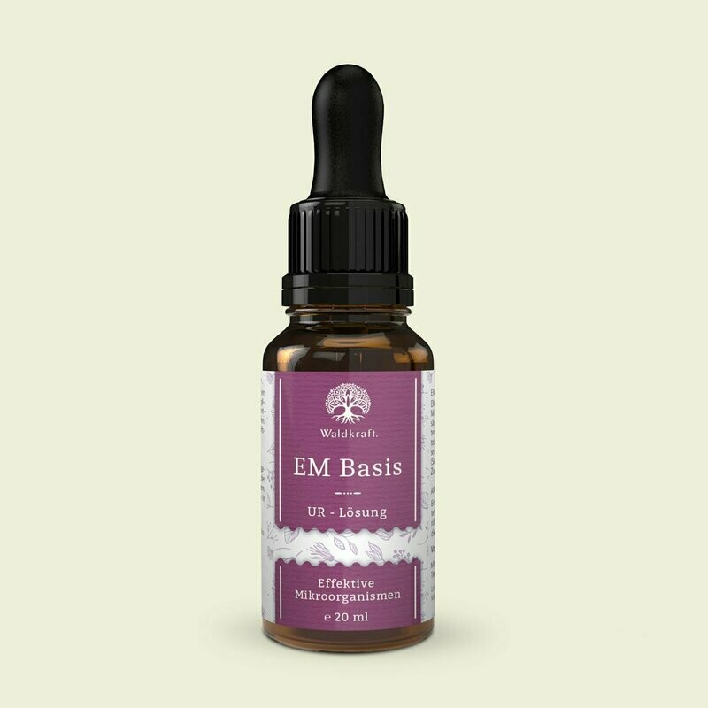 Waldkraft EM Basis - Effektive Mikroorganismen Urlösung - 20ml