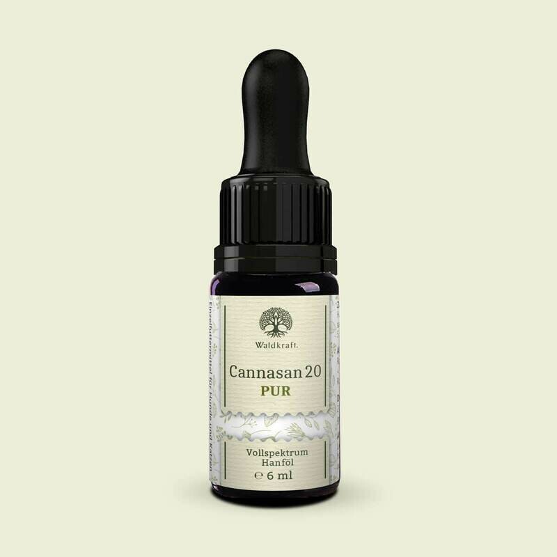 Waldkraft Cannasan 20 – Vollspektrum-Hanföl 6ml Waldkraft Cannasan 20 – Vollspektrum-Hanföl 6ml