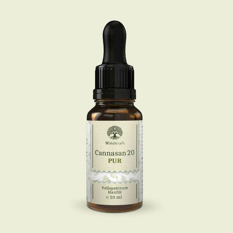 Waldkraft Cannasan 20 – Vollspektrum-Hanföl 10ml Waldkraft Cannasan 20 – Vollspektrum-Hanföl 10ml