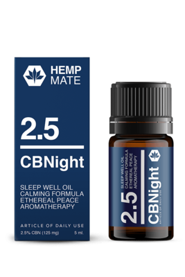 HEMPMATE CBNight 2.5 Schlaföl 5ml
