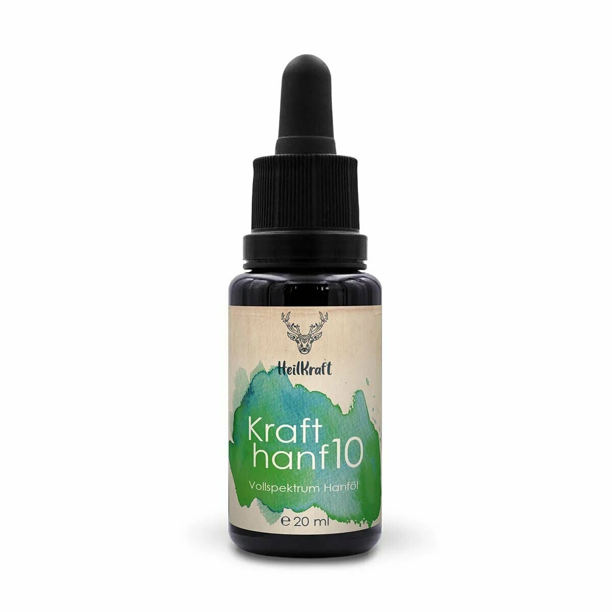 Heilkraft Krafthanf 10+ - CBD Vollspektrum Hanf-Extrakt + DMSO 20ml