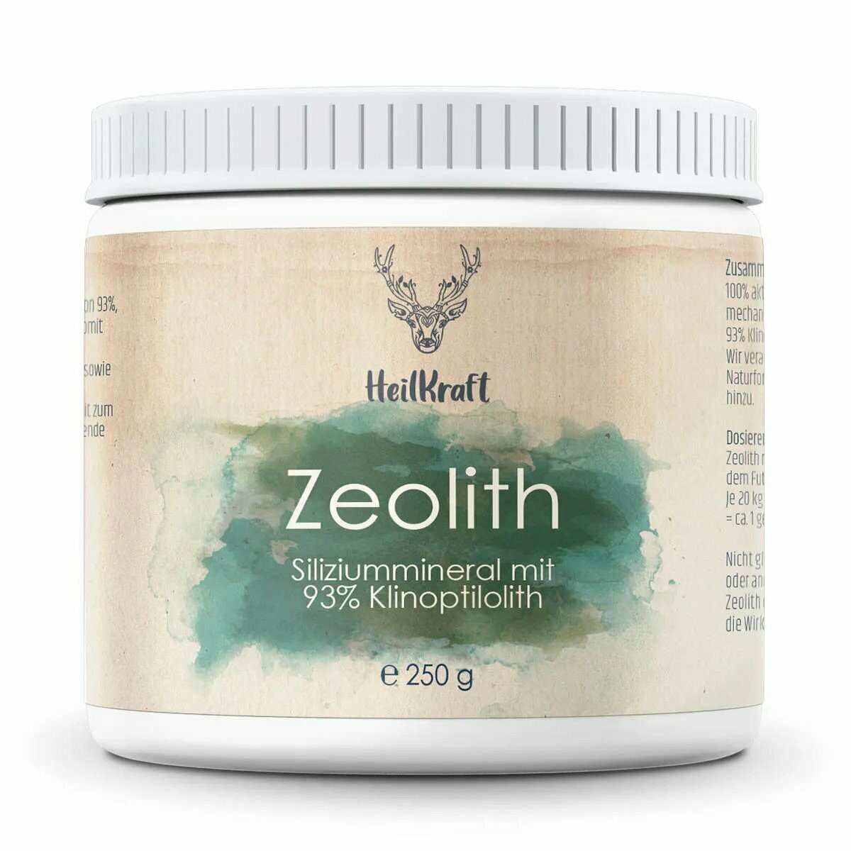 Heilkraft Zeolith - 93% Klinoptilolith  250g