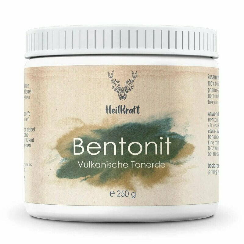 Heilkraft Bentonit - Tonerde vulkanischen Ursprungs 250g Heilkraft Bentonit - Tonerde vulkanischen Ursprungs 250g