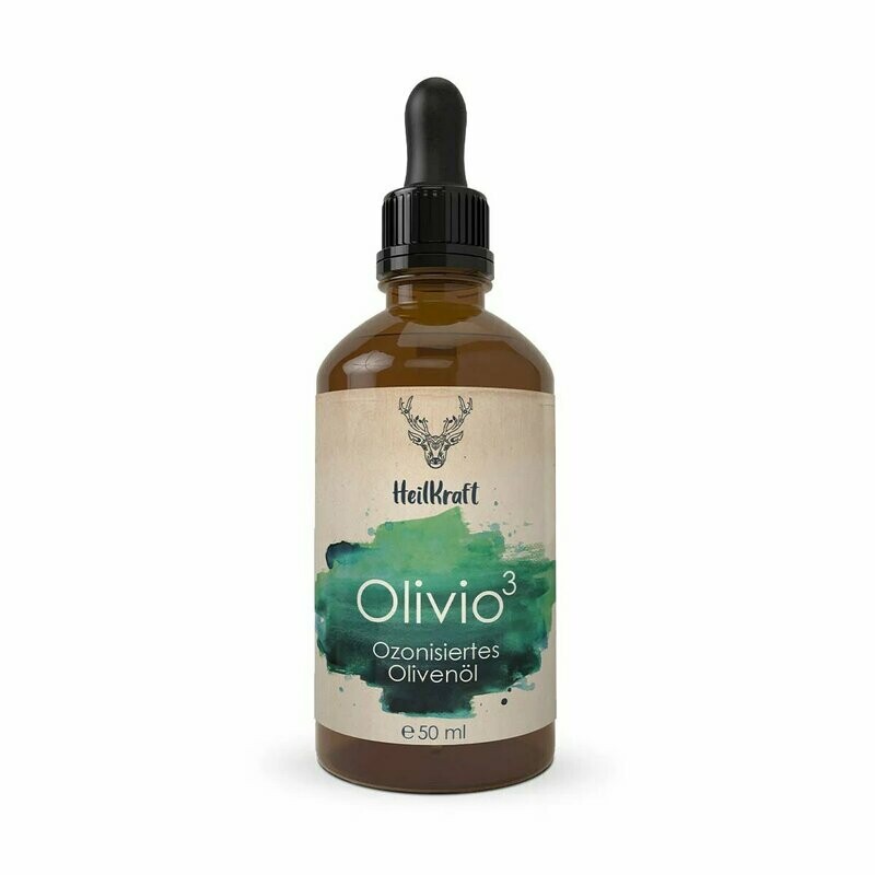 Heilkraft Olivio³ - Ozonisiertes Olivenöl 50ml Heilkraft Olivio³ - Ozonisiertes Olivenöl 50ml