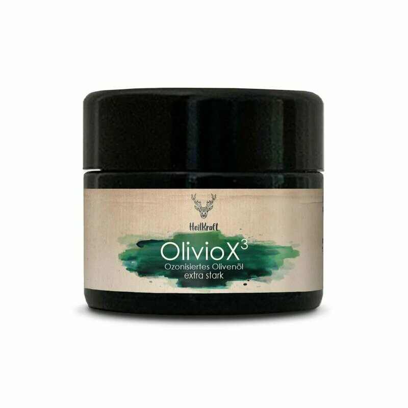 Heilkraft OlivioX³ - Extra stark ozonisiertes Olivenöl 30ml Heilkraft OlivioX³ - Extra stark ozonisiertes Olivenöl 30ml