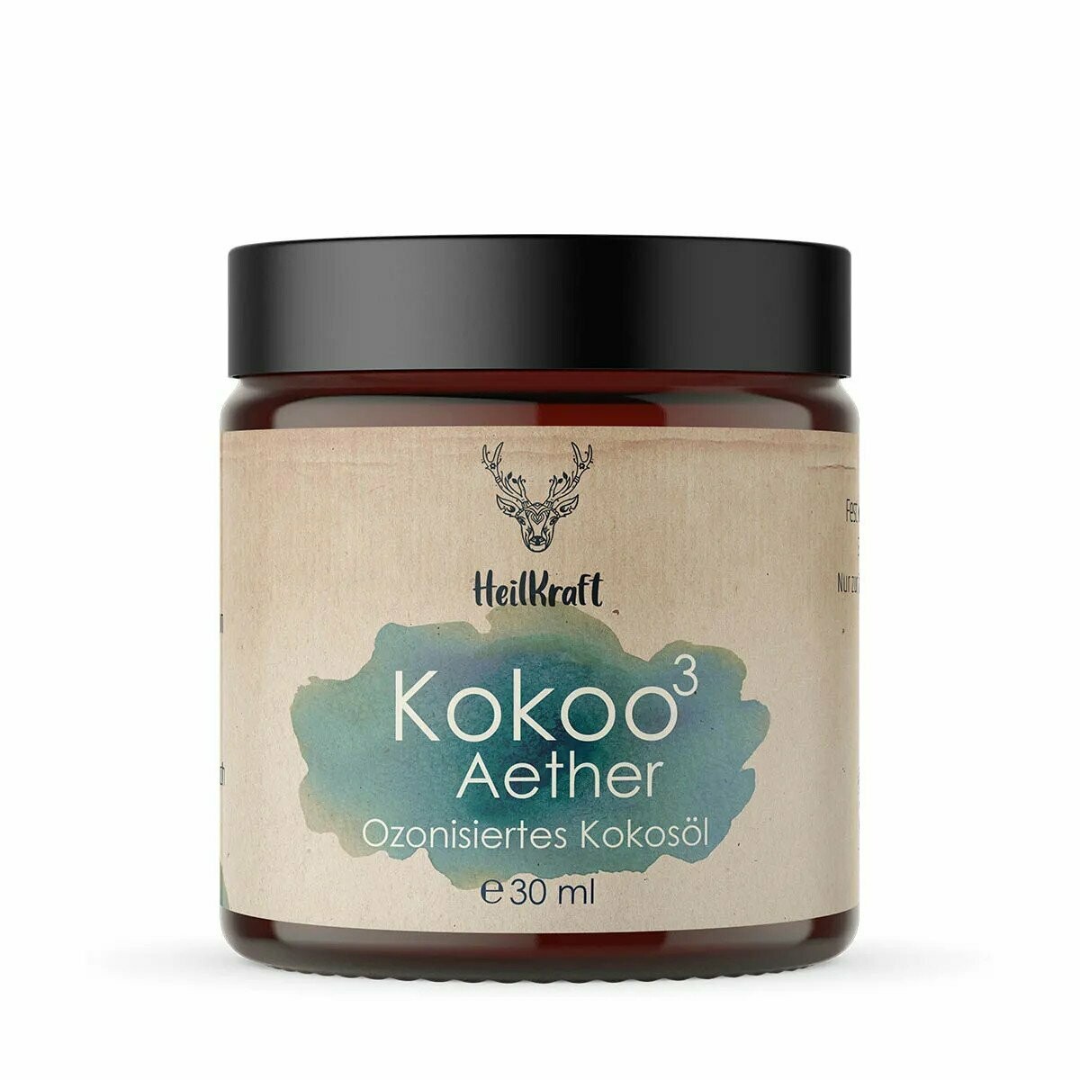 Heilkraft Kokoo³ Aether- Ozonisiertes Kokosöl + Ätherische Öle 30ml