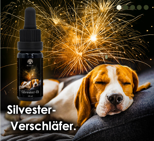 Waldkraft Silvester-Öl gegen Angst, Stress beim Hund