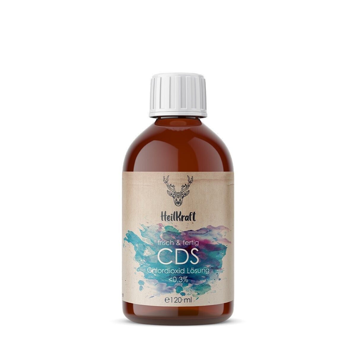 Heilkraft CDS – Chlordioxid-Wasseraufbereitung <0,3%  120ml