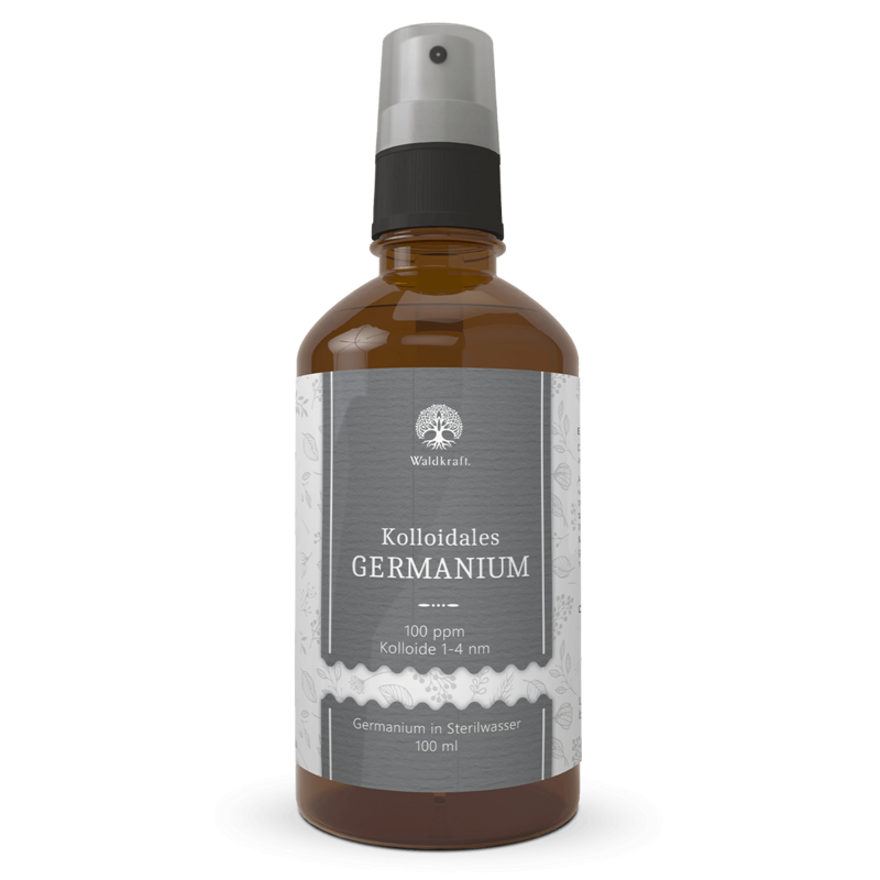 Waldkraft  Kolloidales Germanium – 100 ppm Germanium-Lösung Sprühaufsatz