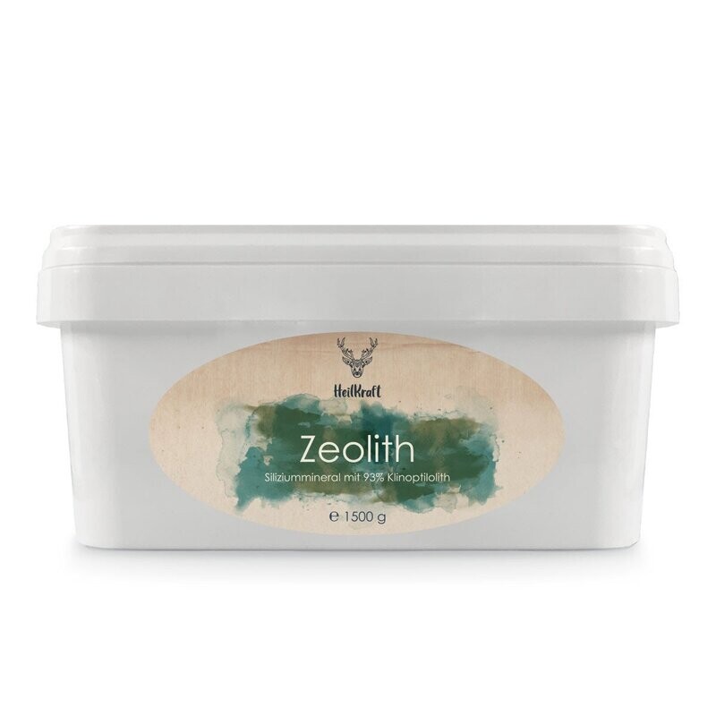 Heilkraft Zeolith - 93% Klinoptilolith 1,5kg Heilkraft Zeolith - 93% Klinoptilolith 1,5kg