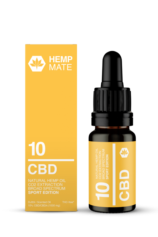 HEMPMATE CBD Öl 10% Sport