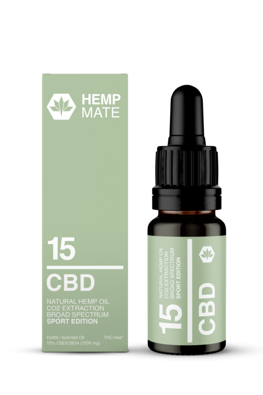 HEMPMATE CBD Öl 15% Sport