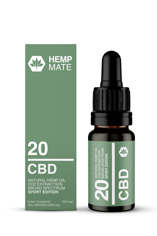 HEMPMATE CBD Öl 20% Sport