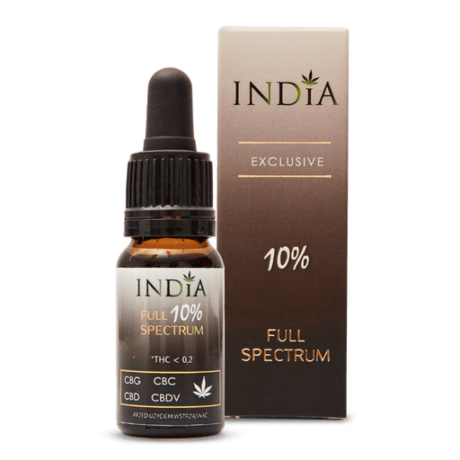 India Cosmetics Full Spectrum CBD-Öl 10% 10ml
