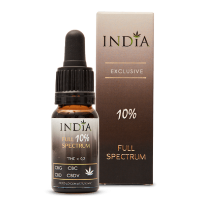 India Cosmetics Full Spectrum CBD-Öl 10% 10ml