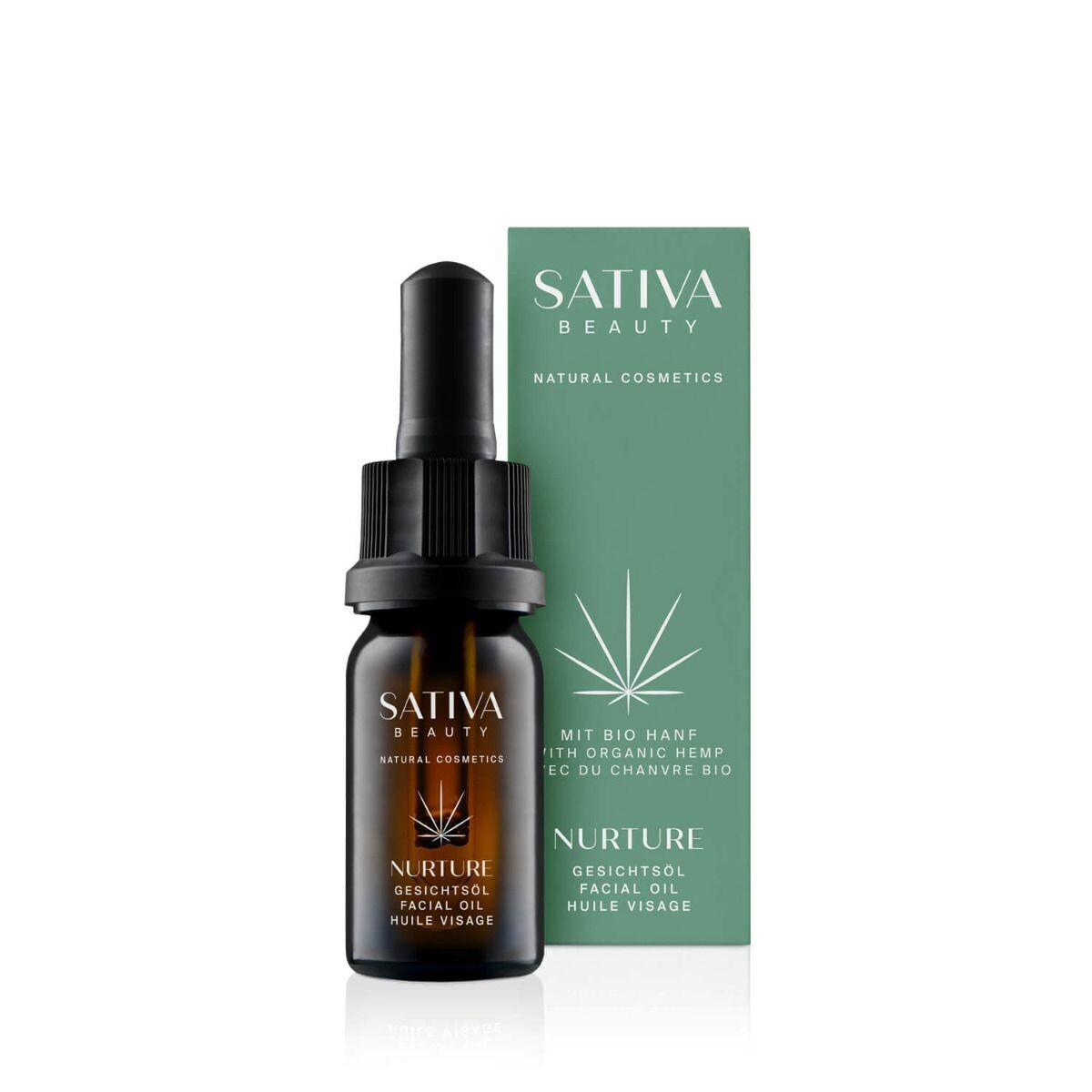 Sativa Beauty NURTURE Facial Oil, 10ml