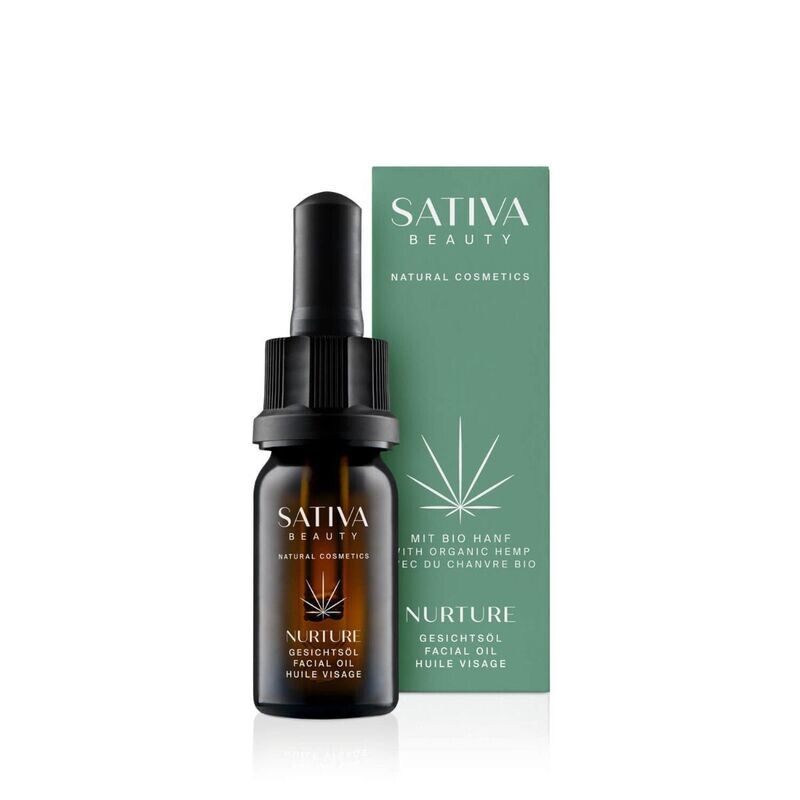 Sativa Beauty NURTURE Facial Oil, 10ml Sativa Beauty NURTURE Facial Oil, 10ml