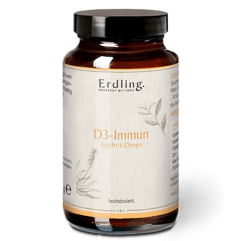 Waldkraft Erdling D3 Immun Drops: Zistrose und Aloe Vera - hochdosiert Waldkraft Erdling D3 Immun Drops: Zistrose und Aloe Vera - hochdosiert