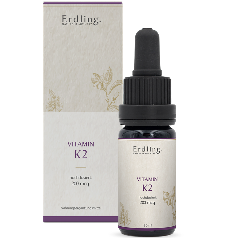Waldkraft Erdling Vitamin K2 200 mcg - weltweit höchste Reinheit 30ml