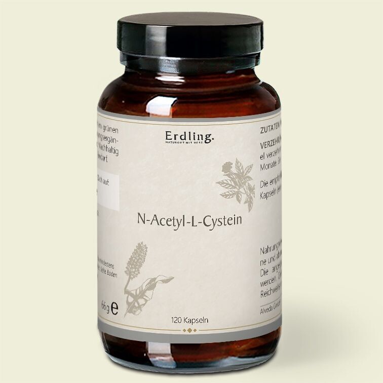 Waldkraft Erdling NAC – N-Acetyl-L-Cystein 120 Kapseln Waldkraft Erdling NAC – N-Acetyl-L-Cystein 120 Kapseln