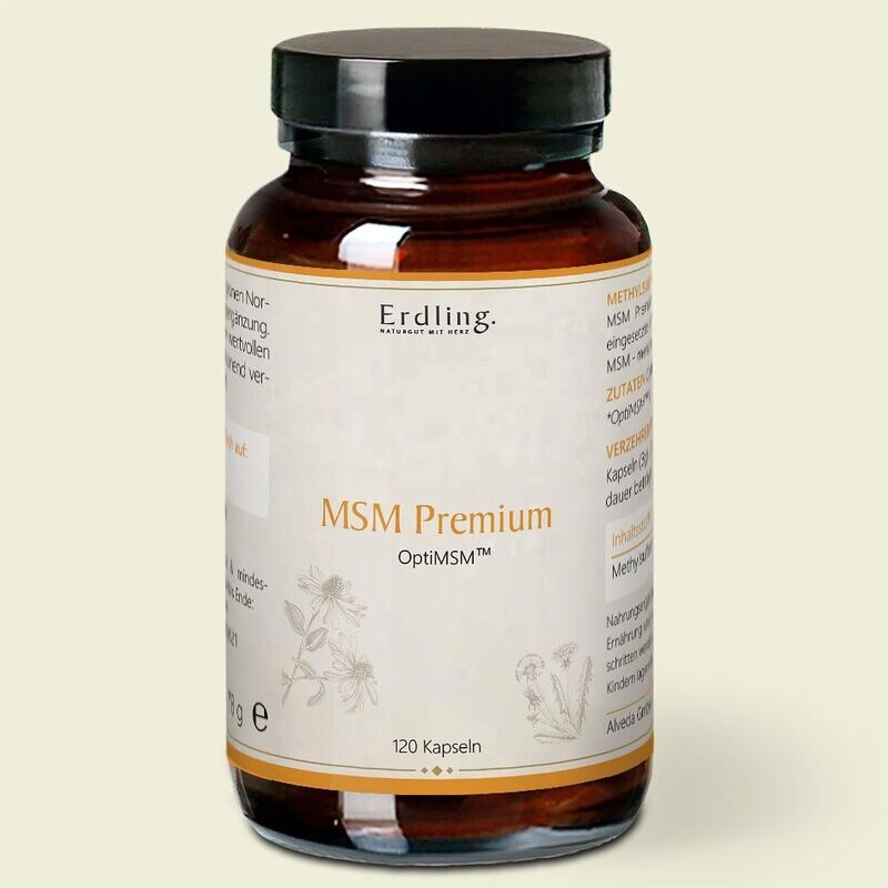 Waldkraft Erdling MSM Premium aus OptiMSM – Organischer Schwefel MSM – 120 Kapseln Waldkraft Erdling MSM Premium aus OptiMSM – Organischer Schwefel MSM – 120 Kapseln